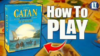 CATAN SEAFARERS  Learn to PLAY  SETTLERS OF CATAN EXPANSION [upl. by Tyoh312]