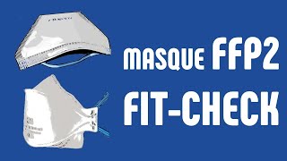 Masque FFP2  FitCheck [upl. by Nnyltiac]