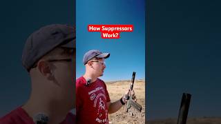 How Do SUPPRESSORS Work glock ammo pistol [upl. by Nanreit584]