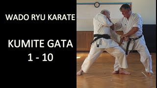 Kumite Gata 1  10  Wado Ryu Karate [upl. by Jehial]