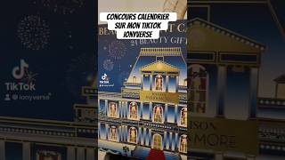 Concours calendrier TikTok calendrierdelavent2024 concours concourscalendrier [upl. by Noyar]