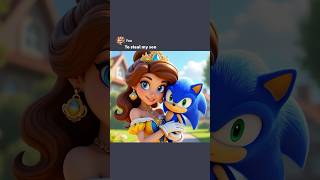 Princess Daisy Stole Sonic from Princess Peach Part 2 memes mario sonic [upl. by Anema]