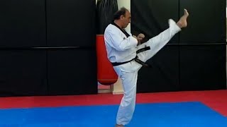 Excellnet Taekwondo Poomse 8 أفضل بومسي 8 في التايكواندو [upl. by Nialb]