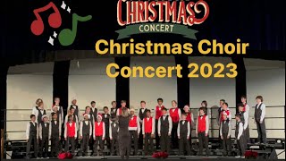 Christmas Choir Concert 2023 Coppell TX  Winter Choir Concert 2023 Part 1 choirconcert christmas [upl. by Nahsor]