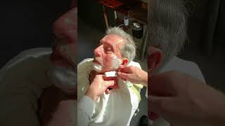 Straight Razor Shaving at its Best ⚔️ [upl. by Swinton]