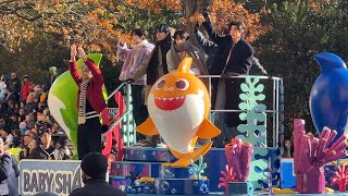 2023 ✨MACYS THANKSGIVING DAY PARADE Kpop Idol ENHYPEN hyped the crowd macys enhypen [upl. by Rena246]