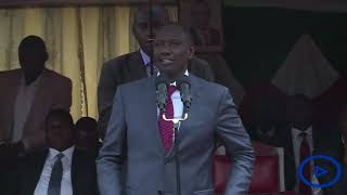 DP Ruto promises the people of Kisii to work with the leaders to bring development [upl. by Edva]