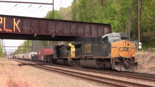 A Chilly Spring Day of Railfanning at Woodbourne April 28 2012 [upl. by Enetsirhc]