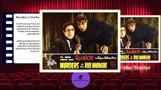 Murders in the Rue Morgue Facts and Trailer belalugosi movie filmtrailers filmfacts curiouspics [upl. by Ayela]