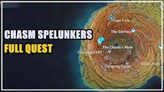 Chasm Spelunkers Quest Genshin Impact [upl. by Latrice]