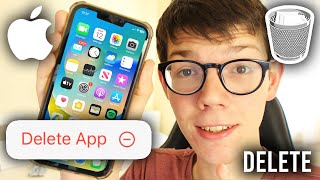 How To Delete Apps On iPhone  Full Guide [upl. by Hammad881]