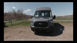 2023 Ford Transit High Roof AWD  Van conversion  My Van build Ep1 [upl. by Nahem]