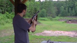 Mosin Nagant M44 rapid fire [upl. by Ignatz]