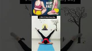 BEST EXERCISE TO LOSE HIP FAT FOR WOMEN AT HOME youtubeshorts weightloss [upl. by Kutchins]