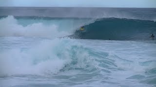 Bodyboarding Pipeline Hawaii 2018 [upl. by Hairem696]