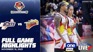 Meralco vs San Miguel highlights  PBA Season 48 Commissioners Cup  Nov 19 2023 [upl. by Ecienaj]