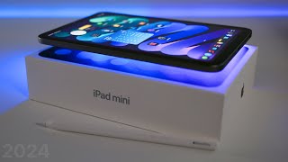 New iPad Mini 2024  A17 Pro Unboxing and Overview [upl. by Leahcimnhoj]