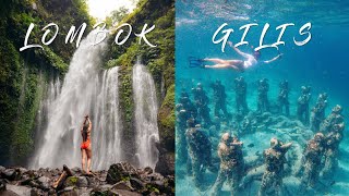 Exploring Lombok amp The Gili Islands  Better than Bali [upl. by Leavy]