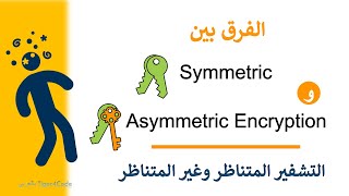 الفرق بين symmetric encryption و asymmetric encryption  Encryption بالعربي [upl. by Anselme630]