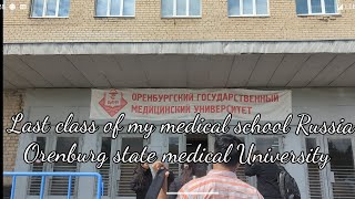 last class of my medical school Russia orenburg state medical University pradumn kaurav vlog 17 [upl. by Inod]