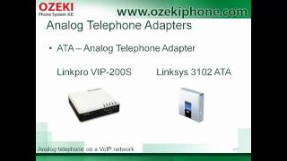 Analog phone on VoIP network or how can you extend your telecommunication opportunities [upl. by Jehovah]