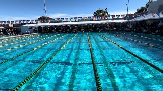 2142  50 yard freestyle prelims  2023 Speedo Winter Sectionals [upl. by Vitkun]