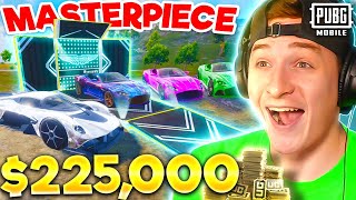 MAXED 225000 ASTON MARTIN MASTERPIECE 7 NEW CARS  GRAND DEBUT  PUBG MOBILE [upl. by Ynafetse]