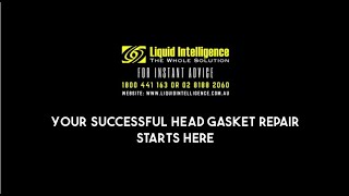 Liquid Intelligence 245 Blown Head Gasket Repair Instructions [upl. by Melentha]