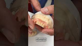 Making a tcsdentalinc FiberFlex Partial tcsdentalinc dental lsk121shorts teeth shortvideo [upl. by Ark]