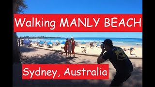 WALKING Manly Beach  Sydney Australia wGoPro7 Camera [upl. by Slocum]