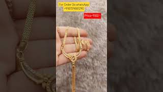 Daily use Mangalsutra setjewellery jewelry chain mangalsutra [upl. by Mateo]