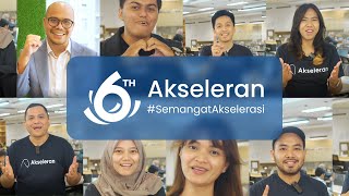 SELAMAT ULANG TAHUN KE6 AKSELERAN  SEMANGAT AKSELERASI [upl. by Derrik537]