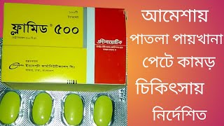 Flamyd 500 mg কি কাজ করে ll flamyd 500mg tablet use in bangla ll ফ্লামিড ৫০০গ্ৰাম ট্যাবলেট খাওয়ার [upl. by Jamal]