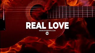 FREE Acoustic Guitar Type Beat quotReal Lovequot RampB Hip Hop Instrumental 2022 [upl. by Hadsall]