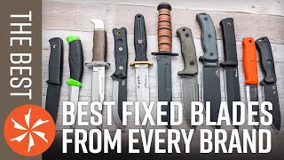 The Best Fixed Blade Knives from Every Brand in 2021 [upl. by Ojimmas]