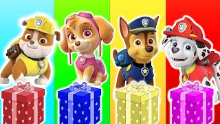 Secret Gift Box  PAW Patrol Games  Funny PAW Patrol animation [upl. by Dotty]