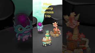 Plixie Furnoss Vhamp Trio mysingingmonsters shorts [upl. by Ardnama]