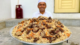 AFGHANI PULAO RECIPE  Original 30 KG Kabuli Pulao Recipe  Mubashir Saddique  Village Food Secrets [upl. by Gurtner]