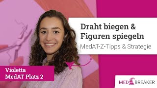 MedATUntertests Drahtbiegen amp Figuren spiegeln  Tipps und Strategien von MedATZProfi [upl. by Ennovahc]