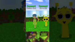 INCREDIBOX SPRUNKI vs INSIDE OUT 2 in MINECRAFT minecraft [upl. by Lillie]