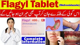 Flagyl Tablet  Metronidazole 400mg Tablet  Uses Of Flagyl Tablet  Side Effects  Dosage  Price [upl. by Kolivas]