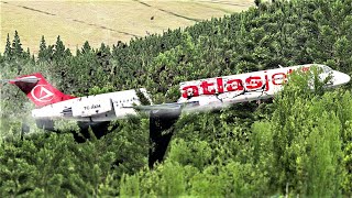 😱How the Plane Crashed into the Mountain Isparta Turkey MD83 Atlasjet Flight 4203 [upl. by Lewej]