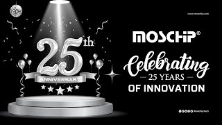 MosChip­­­® clocking 25 Years  MosChipturns25 [upl. by Janelle]