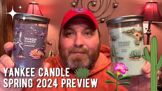 Yankee Candle Spring Preview 2024 Plus NEW PRODUCT ALERT  Under the Desert Sun Collection [upl. by Heer640]