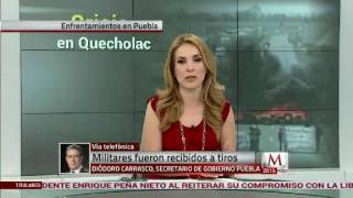 quotMilitares fueron recibidos a tirosquot [upl. by Yunick]