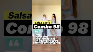 Salsa Basics “Combo 98” from Salsa Dance Challenge 019 salsa salsadancing dance baile shorts [upl. by Alletsyrc187]