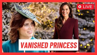 Princess Eugenies Mysterious Disappearance from Kates Carol Service Explained  Royal Family [upl. by Silvestro]