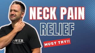 Neck Pain Relief Exercises  Guaranteed Results [upl. by Ulland]