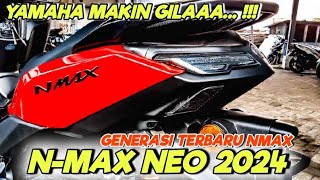 GENERASI TERBARUYAMAHA NMAX NEO 2024 WARNA MERAH GLOSY 🤯🤯🤯 [upl. by Kenn]