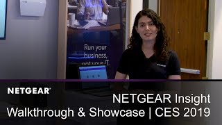 Insight Walkthrough with Newsha Hashemi  NETGEAR at CES 2019 [upl. by Fosque]